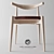 Stackable Dining Chair: Modern, Versatile, and Stable 3D model small image 1