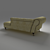 Comfortable Modern Sofa 3D model small image 2