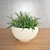 Elegant Blossom Pot 3D model small image 1