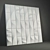 Elegant Vertical Gypsum 3D Panel 3D model small image 1