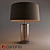 Mandel Lamp: Classic Table Elegance 3D model small image 1