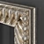 Elegant Baguette Art Mirror 3D model small image 3