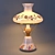 1980s-inspired Handcrafted Classic Table Lamp 3D model small image 2