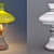 1980s-inspired Handcrafted Classic Table Lamp 3D model small image 3