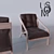 Umos Armchair: High-quality Materials for Corona Renderer v1.1 3D model small image 3