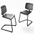 Elegant Add Chair by Lammhults 3D model small image 1