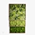 Stabilized Moss Panels: Natural Green Décor 3D model small image 1