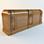 Elegant Zaragoza Viena Chest 3D model small image 1