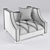 Yves Chair: Refine Your Space with Shine 3D model small image 2