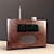 Vintage Ramos Alarm Clock 3D model small image 2