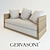 Gervasoni Net 82: Stylish Woven Sofa 3D model small image 1