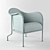 Sleek Scandinavian Design: BRUNO Chair 3D model small image 3