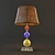 Rustic Loga Table Lamp 3D model small image 2