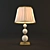 Rustic Loga Table Lamp 3D model small image 3
