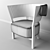 Tosai Lounge Chair: Elegant Comfort for Your Space 3D model small image 2