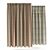 Contemporary Drapes | 2.40M Height 3D model small image 1