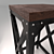 Industrial Loft BAR Chairs and Stools 3D model small image 3