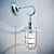 Nickel Fisherman Sconce - Perfect Lighting for Kids' Room! 3D model small image 1