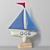 Nautical Dream - Decorative Boat Toy 3D model small image 2