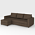 Dreamberg Sofa - Russian-Made 3D Textured Model 3D model small image 1