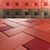 Durable Terracotta Outdoor Tiles 3D model small image 1