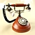 Vintage Retro Phone 3D model small image 3