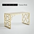 Bernhardt Fontana Desk: Elegant and Functional 3D model small image 1