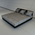 Gervasoni's Net 80 Bed 3D model small image 3