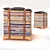 Versatile Book Chair Stand 3D model small image 2