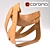 Braided Bamboo Chair: Remy's Innovations 3D model small image 1