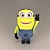 Playful Minion Despicable Me Toy 3D model small image 1