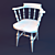 Classic Windsor Chair 3D model small image 1