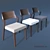 Italian Design Lirica Chair 3D model small image 1