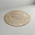 Natural Round Woven Rug 3D model small image 1