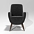 Vintage Comfort Chair 3D model small image 1