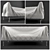 Stylish Sofa Slipcovers 3D model small image 1