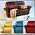 Title: Italian Design Sofa with Unbeatable Comfort 3D model small image 1