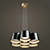 Sleek Marimba Pendant - Modern Elegance 3D model small image 1