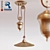 Rossini Decorativo Classic Hanging Lamp 3D model small image 1