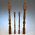 Elegant Balusters & Posts Set 3D model small image 3