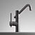 The Sozu Faucet by Roderick Vos
 Sleek Black Elegance for Your Bathroom 3D model small image 1