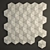 Hexagon 3D Panel: Customizable Gypsum 3D model small image 1