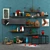 Designer Decor Set: Shelves, Lighting, Art, and More 3D model small image 1