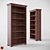 Sleek Book Rack Organizer 3D model small image 1