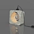 Industrial Concrete Table Lamp 3D model small image 2