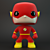 Funko Flash: Ready-to-Render Vray Model 3D model small image 1