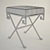  sleek stainless steel stool 3D model small image 2