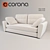 Convertible Sofa Bed: Stylish & Functional 3D model small image 1