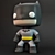 Dynamic Batman Pop Figure 3D model small image 2