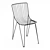 Monaco Chair: Durable Outdoor Seating 3D model small image 1